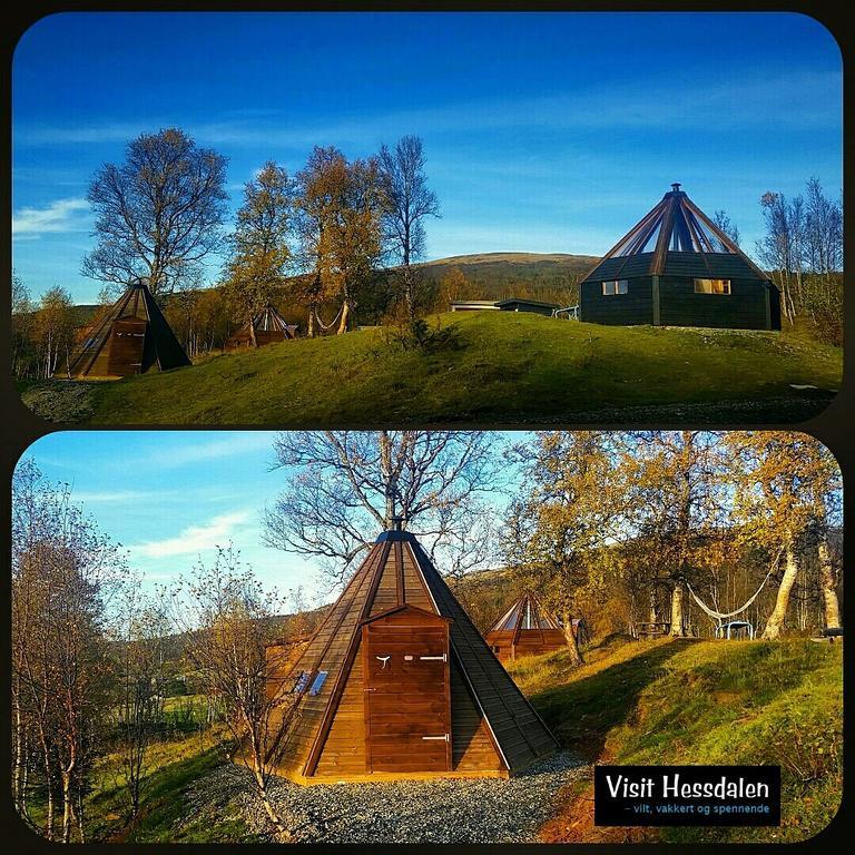 VårhusHessdalen Ufocampアパートメント エクステリア 写真